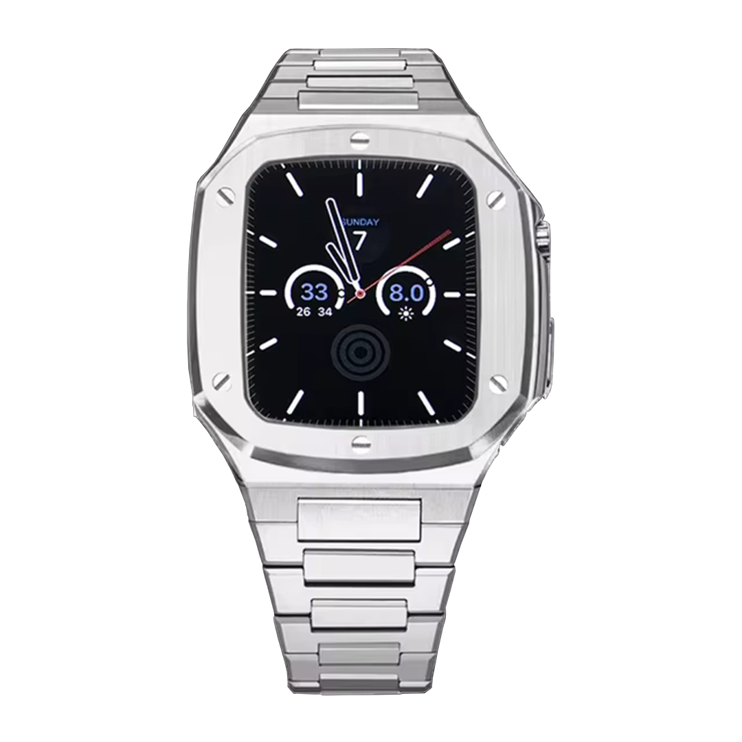 Imperial Apple Watch Silver Case